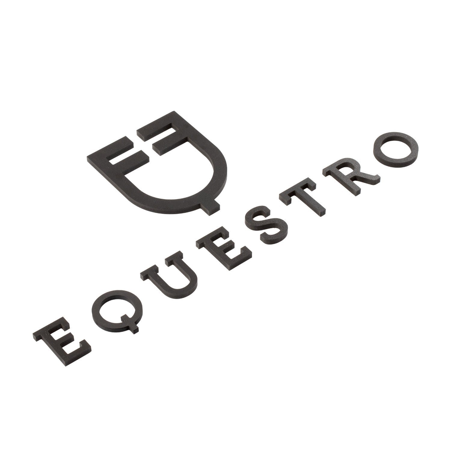 SPACED EQUESTRIAN CONTRACT LOGO FOR WALL h 30cm