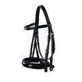 Leather dressage bridle without reins