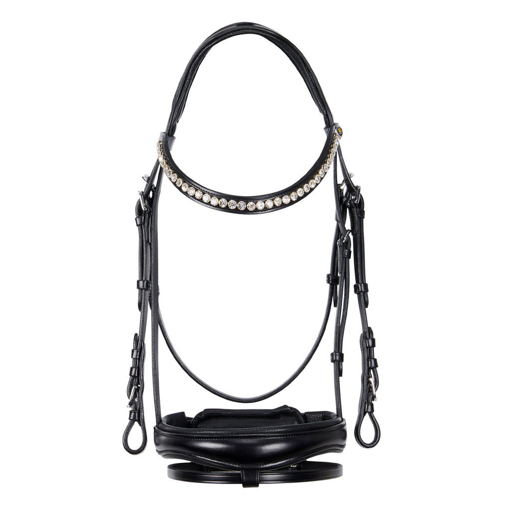 English leather bridle with glitter NEW