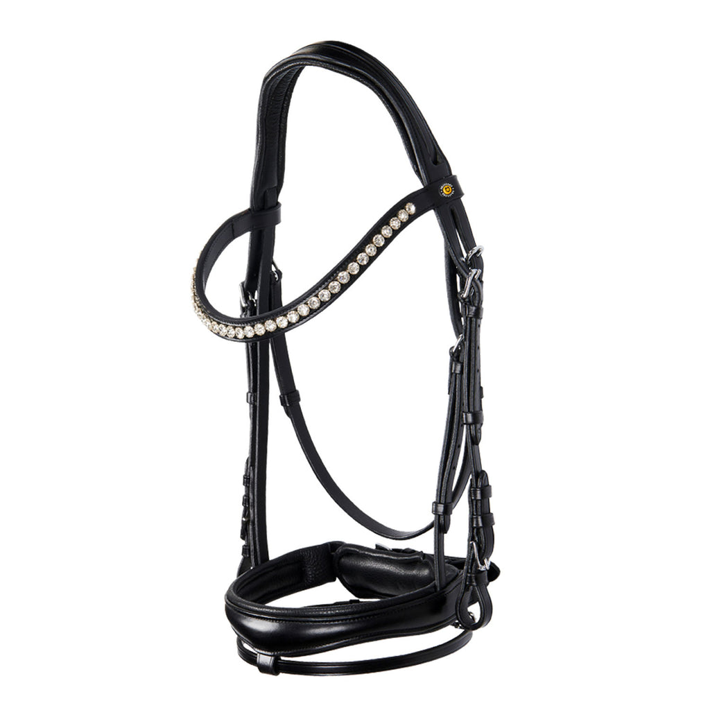 English leather bridle with glitter NEW