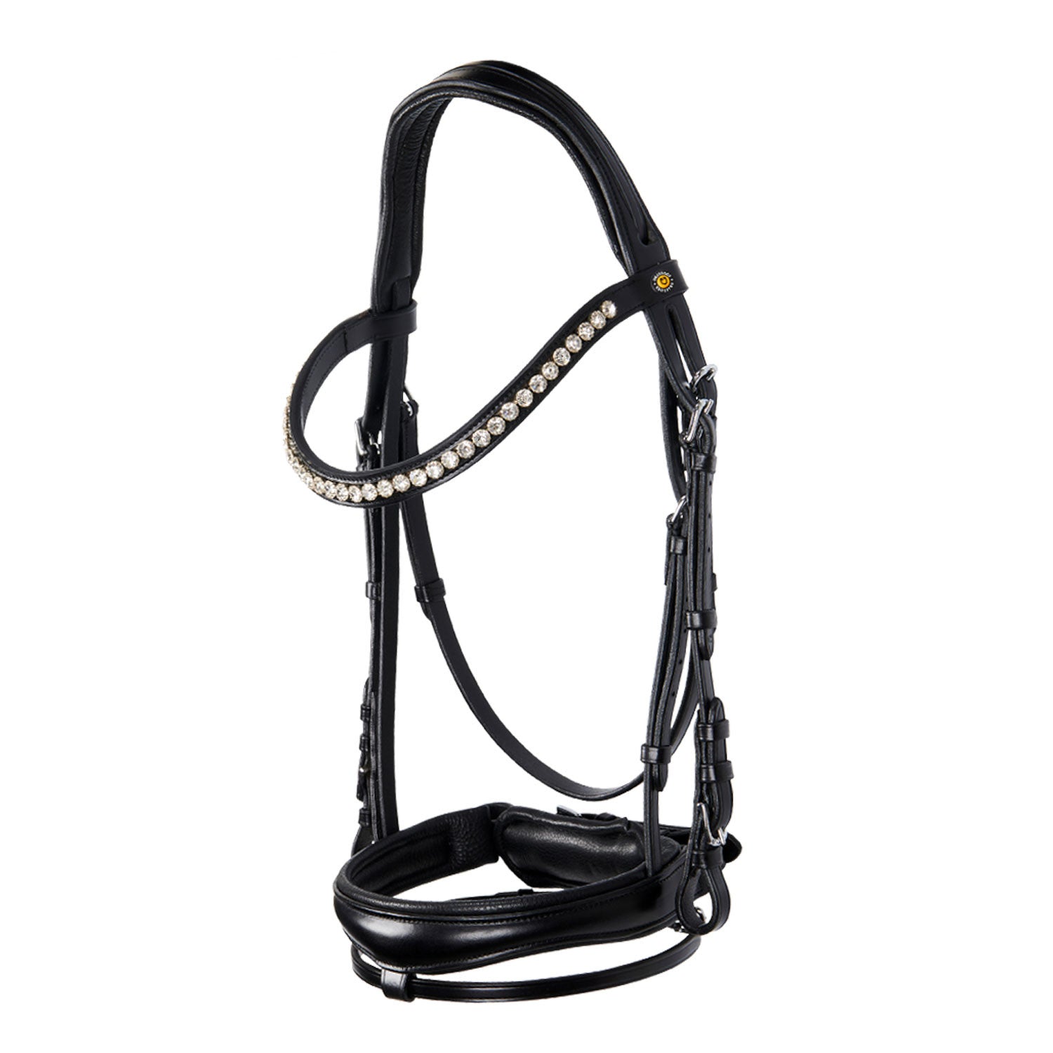 English leather bridle with glitter NEW