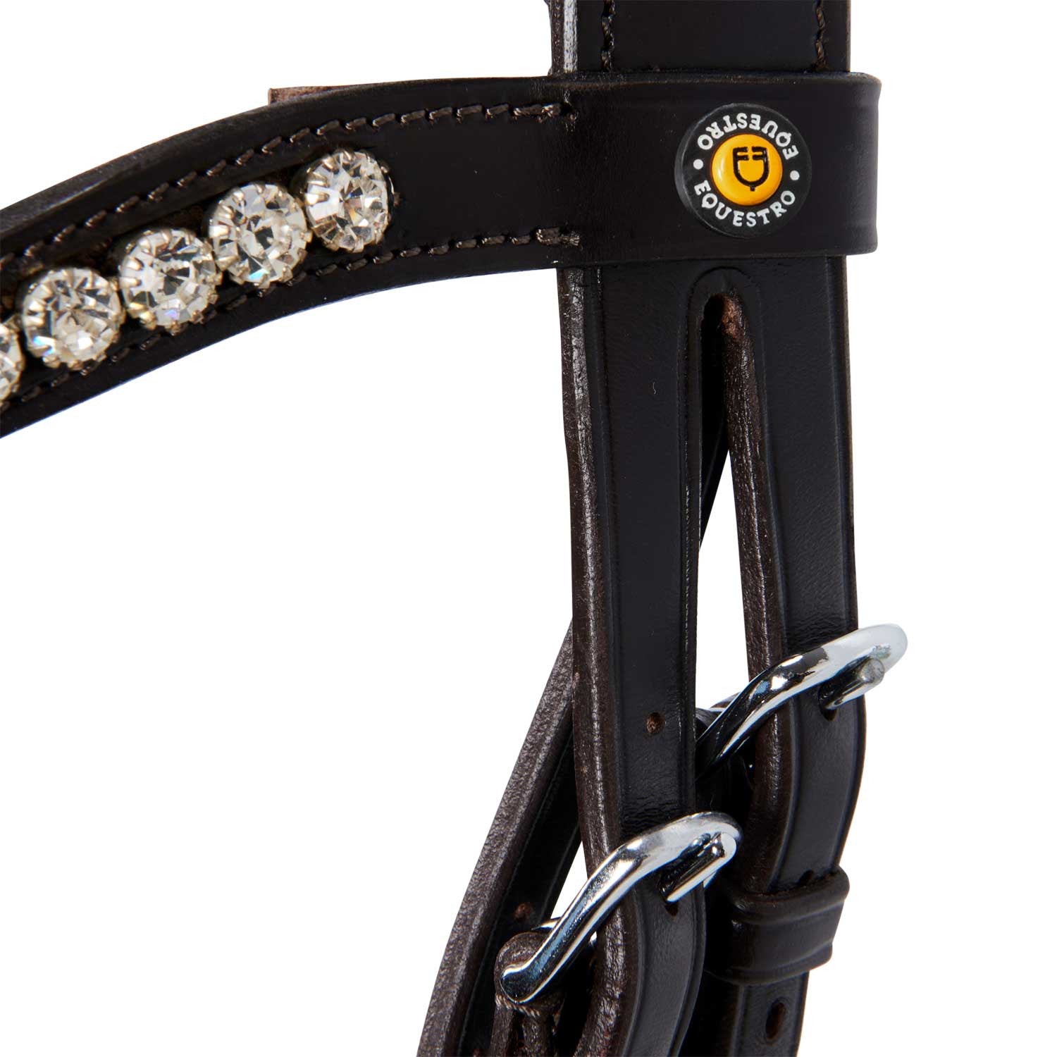 English leather bridle with glitter NEW