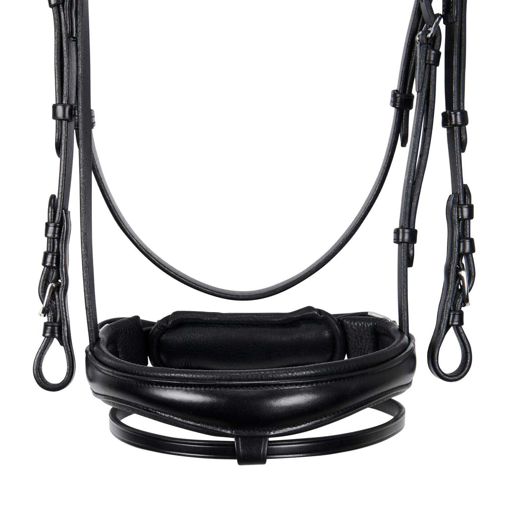 English leather bridle with glitter