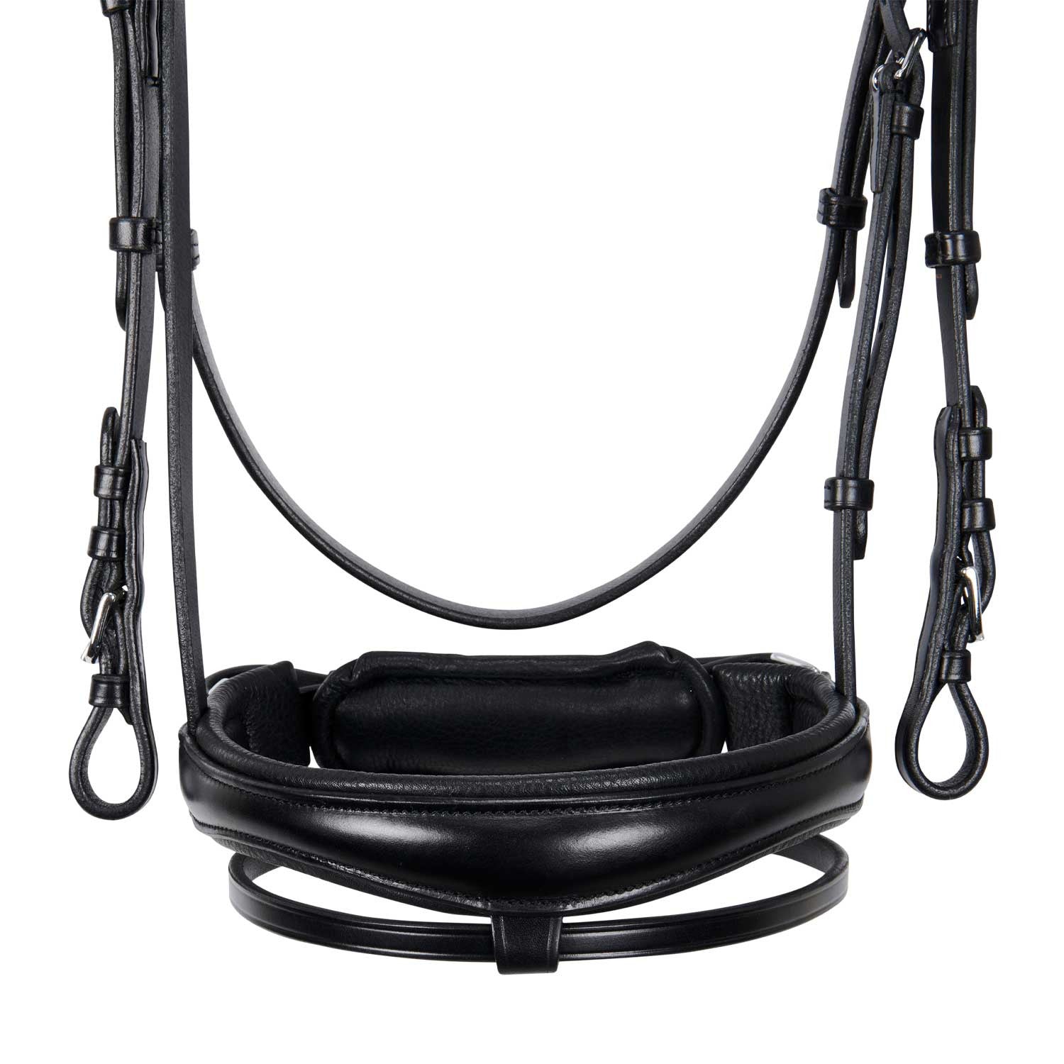 English leather bridle with glitter