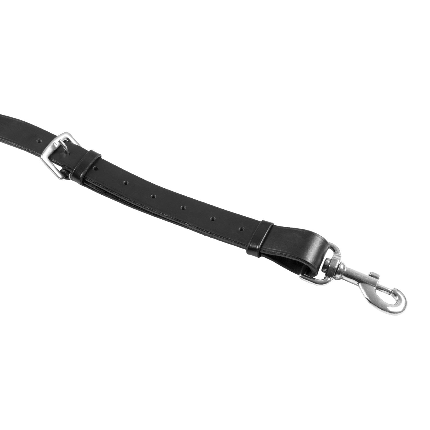 Leather collier martingale