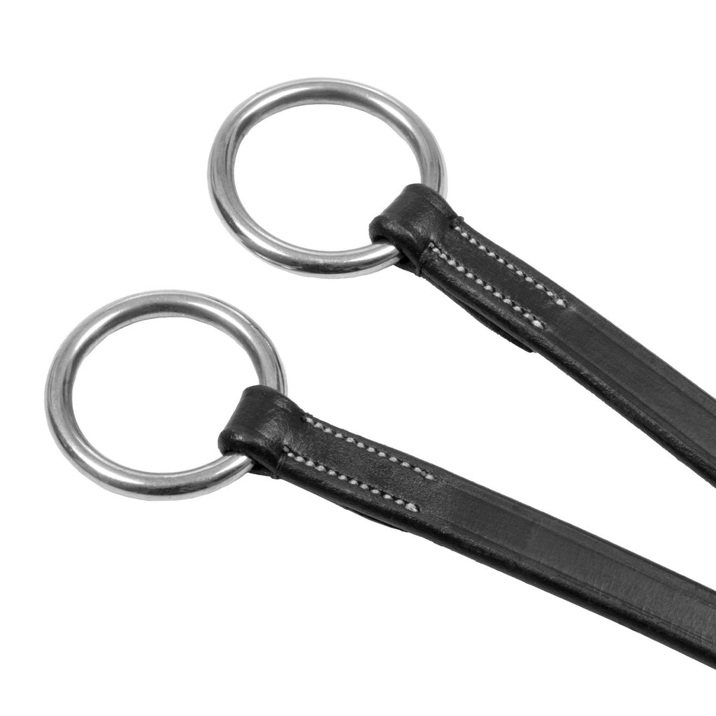 Leather collier martingale