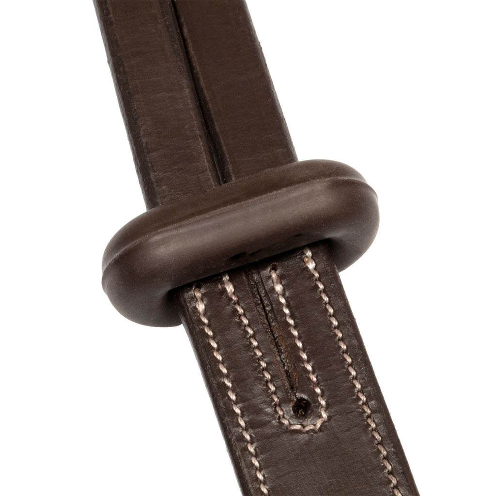 Leather collier martingale