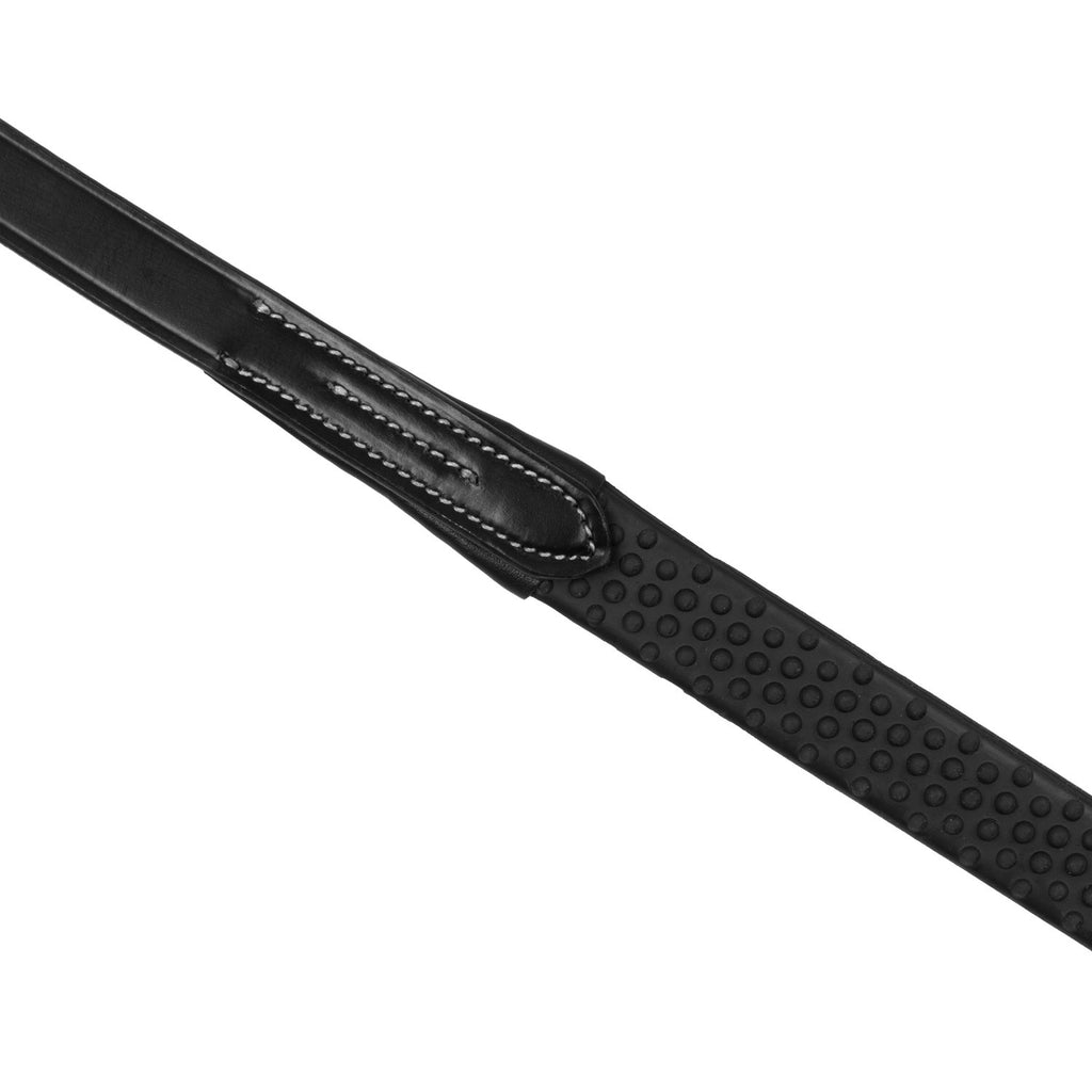 Reins for English bridle with nichel-plated buckles