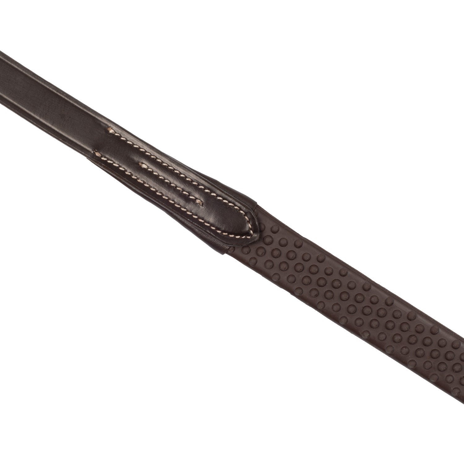 Reins for English bridle with nichel-plated buckles
