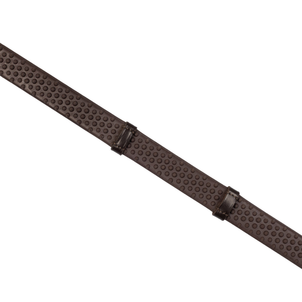 Reins for English bridle with nichel-plated buckles