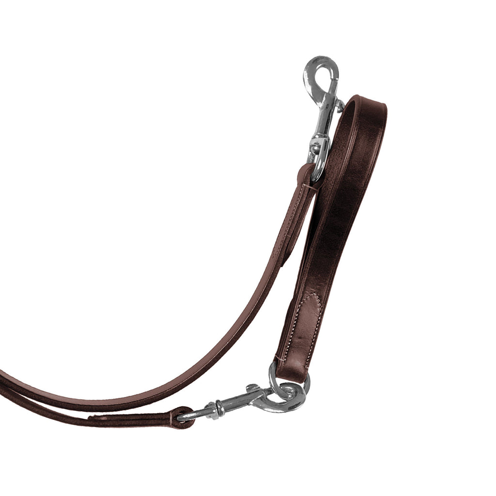 Leather draw reins