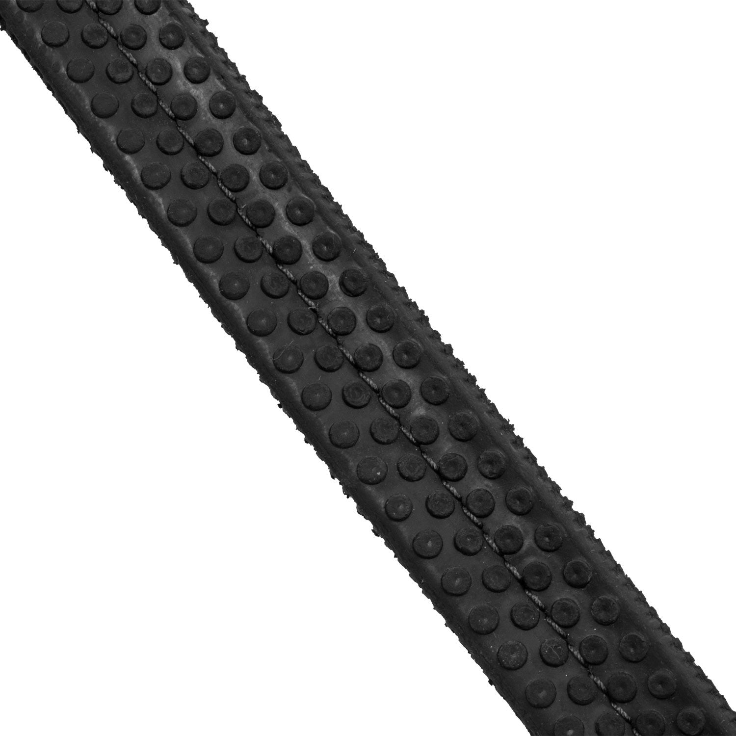 Reins with leather and rubber martingale