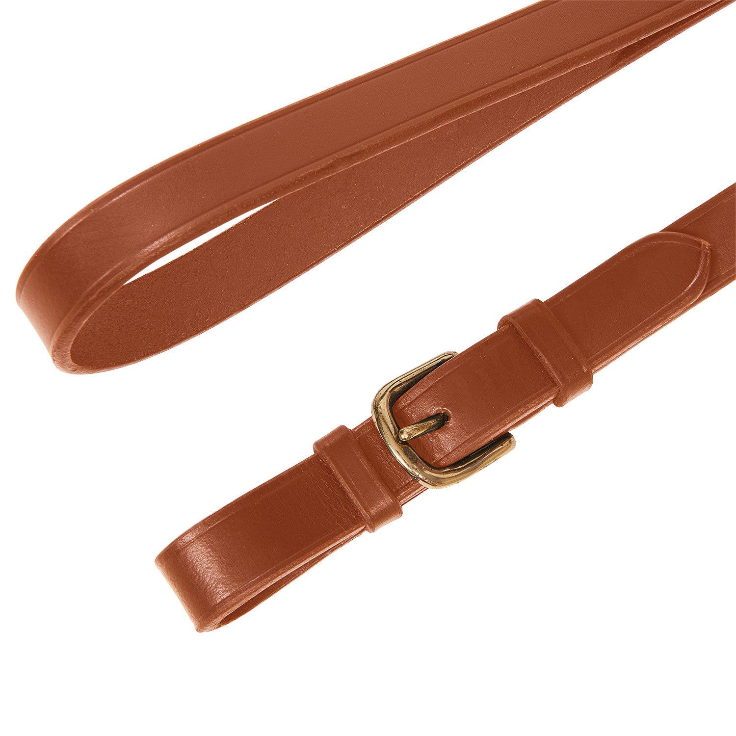 Lead rope with resistant brass chain