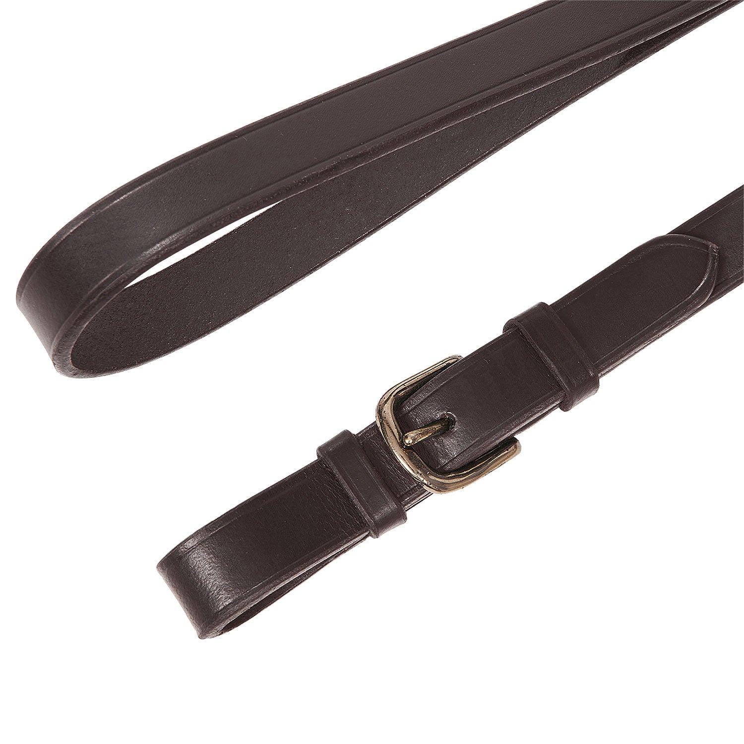 Lead rope with resistant brass chain