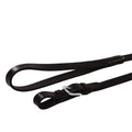 Lead rope with stable grip silver chain