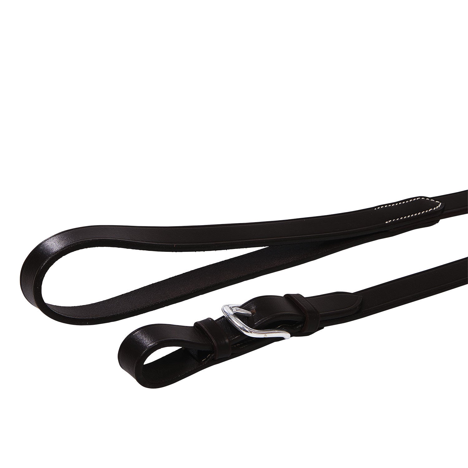 Lead rope with stable grip silver chain