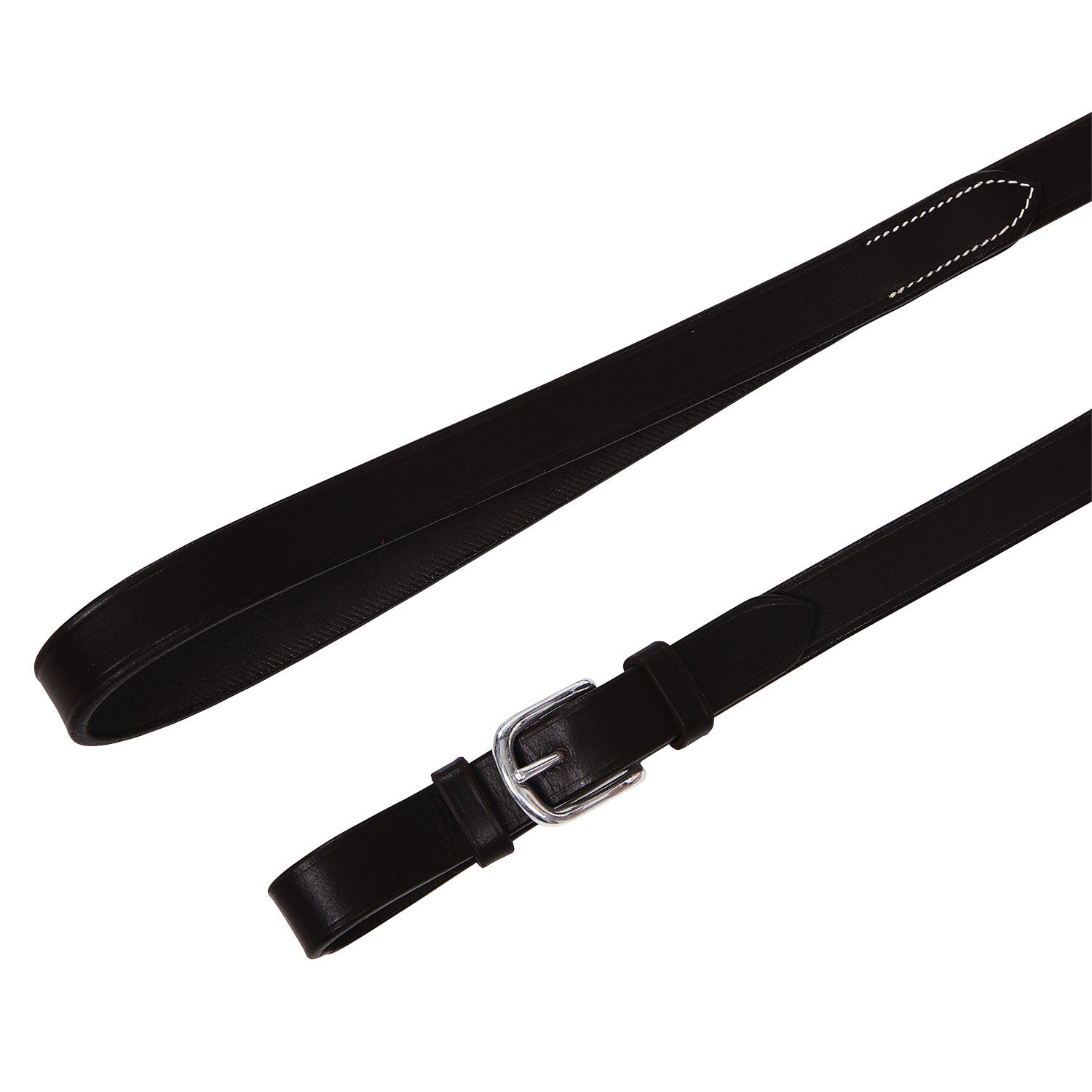 Lead rope with stable grip silver chain