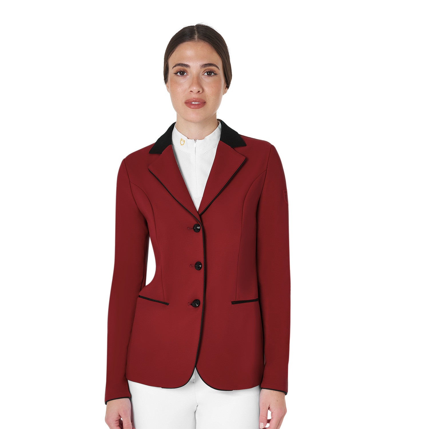 Equestro Women's three-button competition jacket