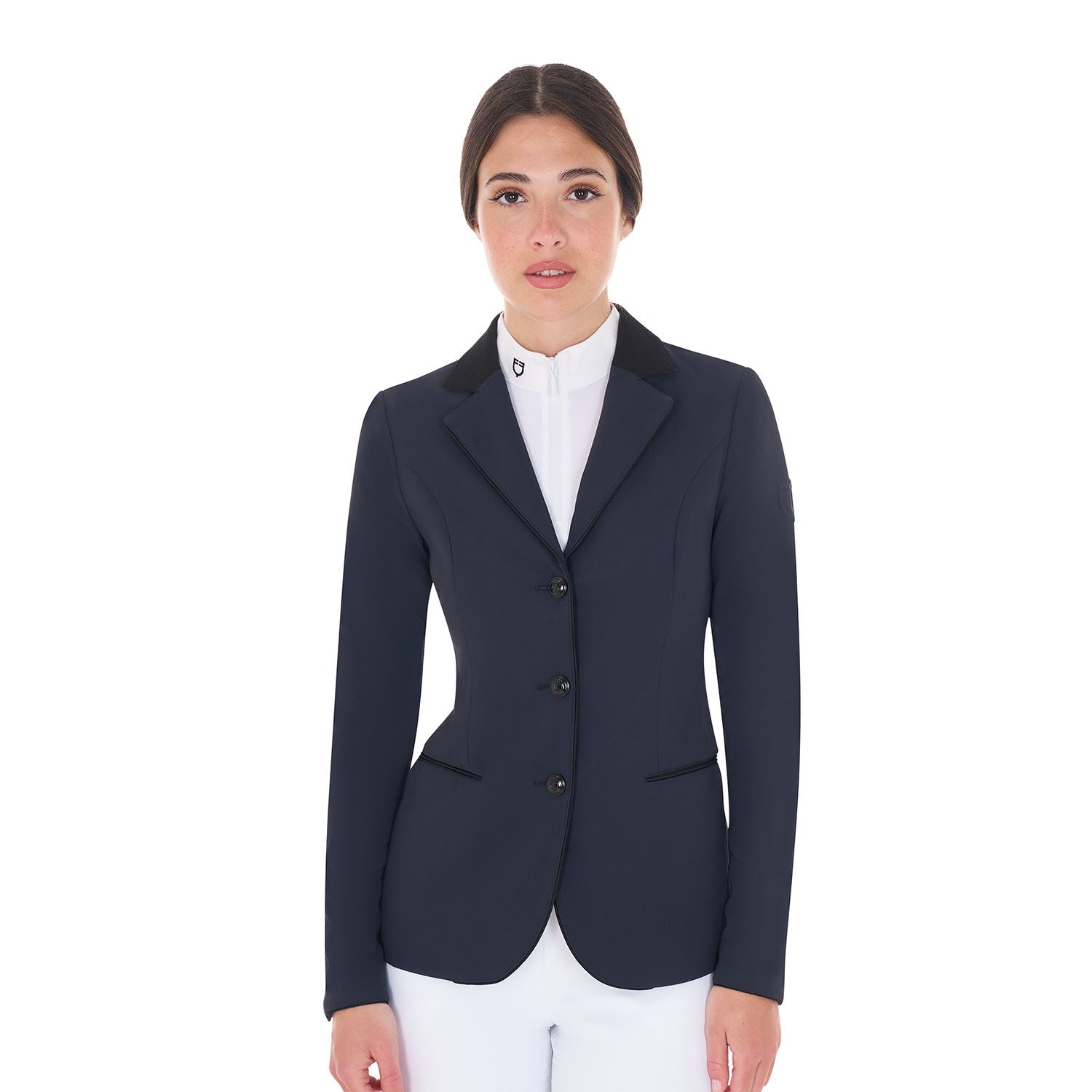 Equestro Women's three-button competition jacket