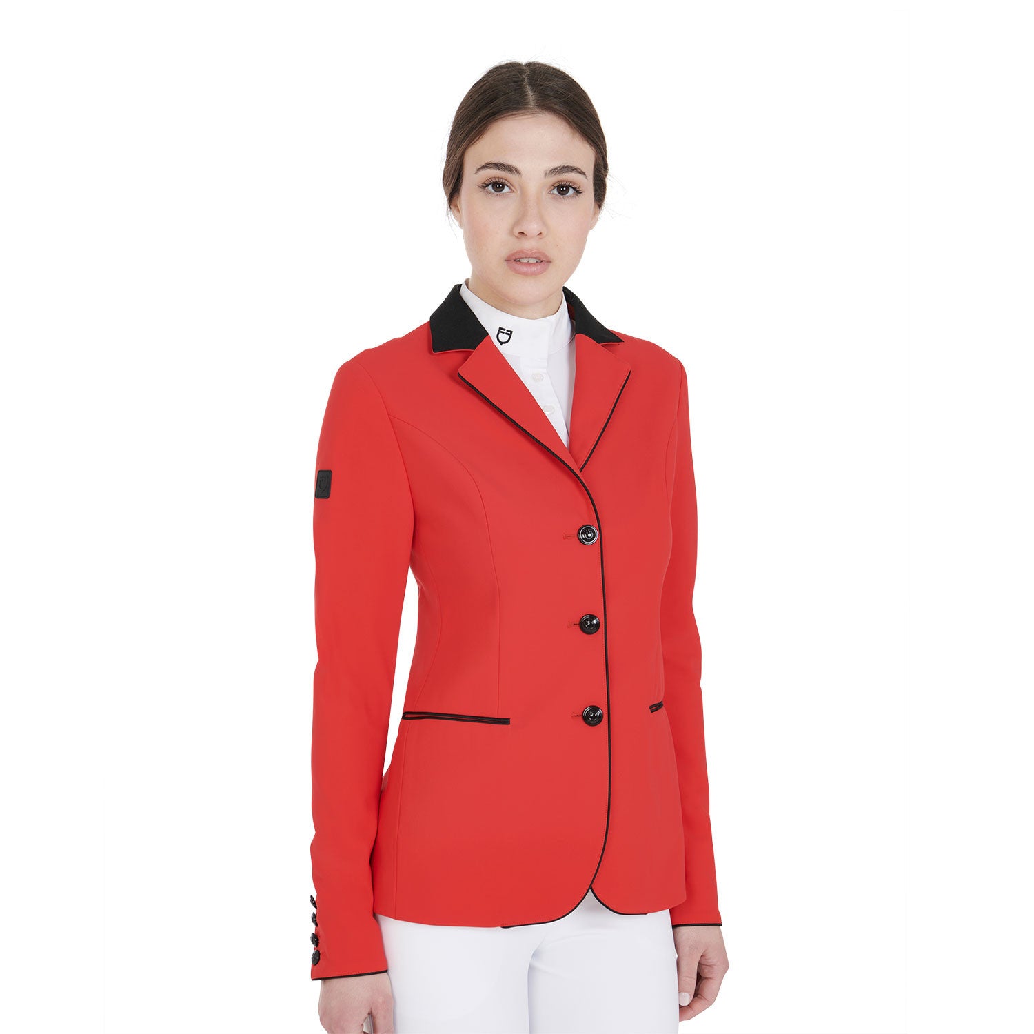 Equestro Women's three-button competition jacket