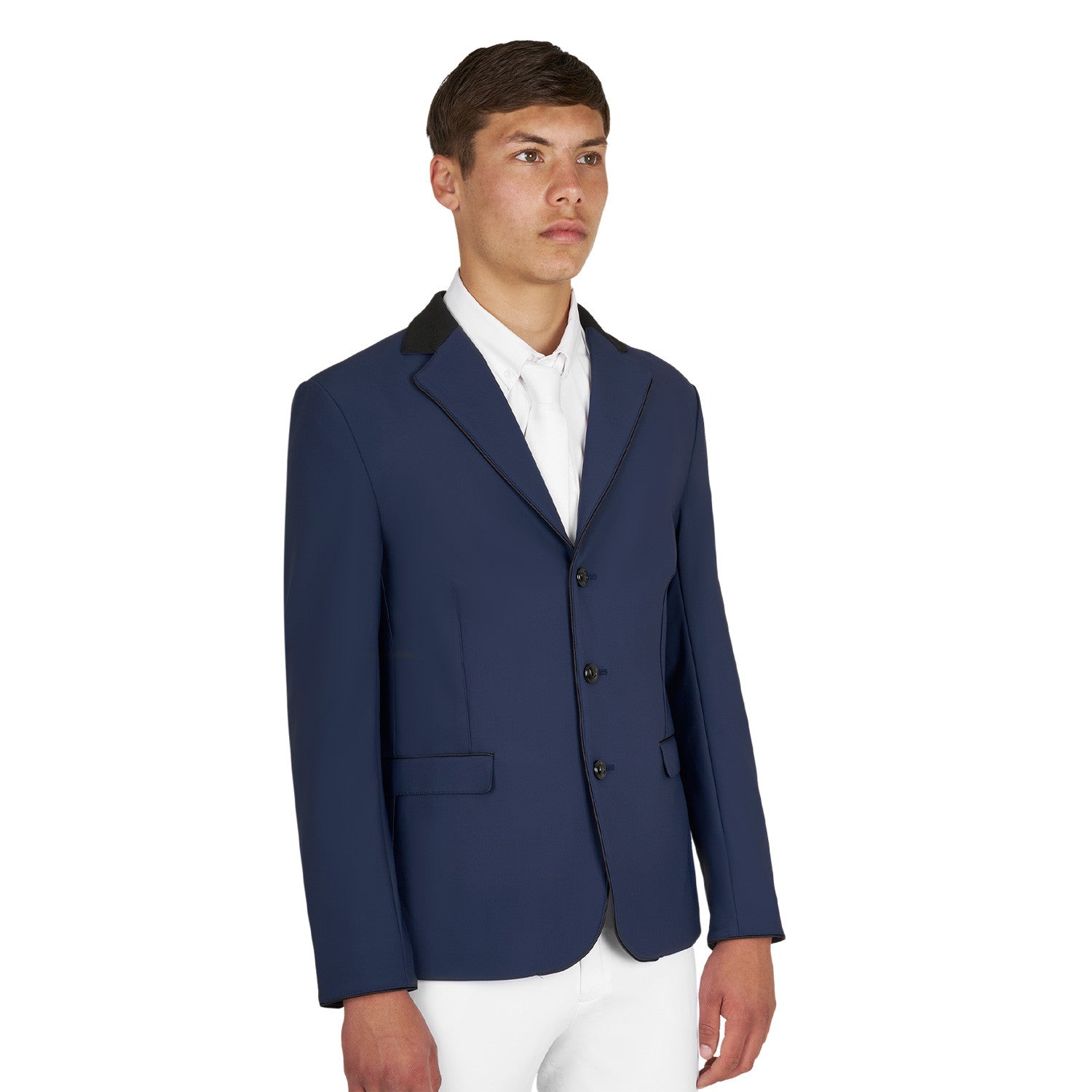 Equestro Men's competition jacket with three buttons