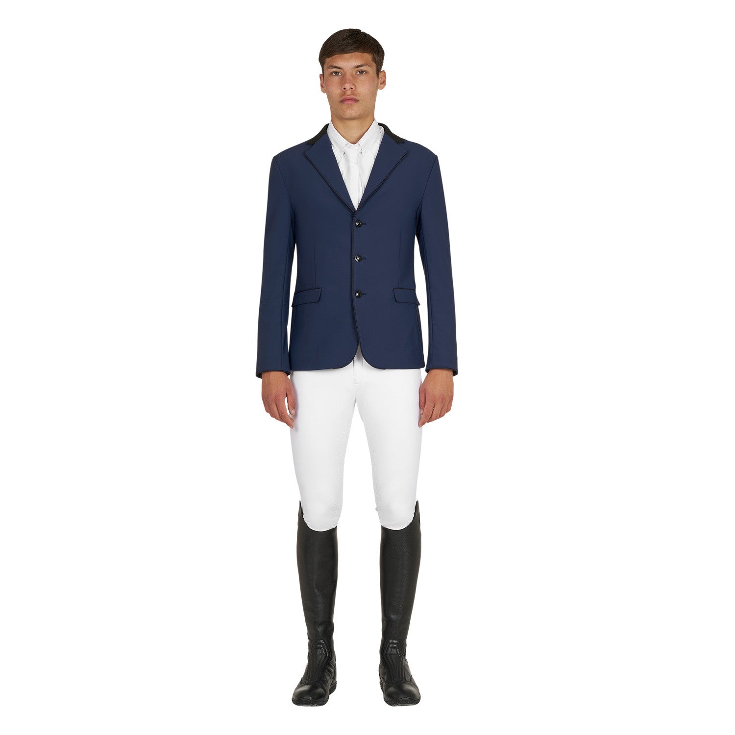Men's competition jacket with three buttons