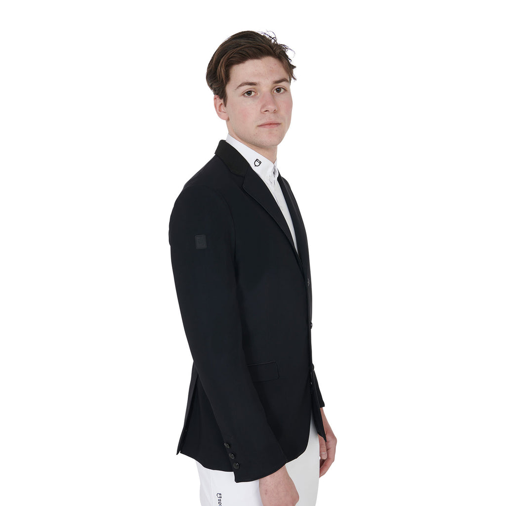 Men's competition jacket with three buttons