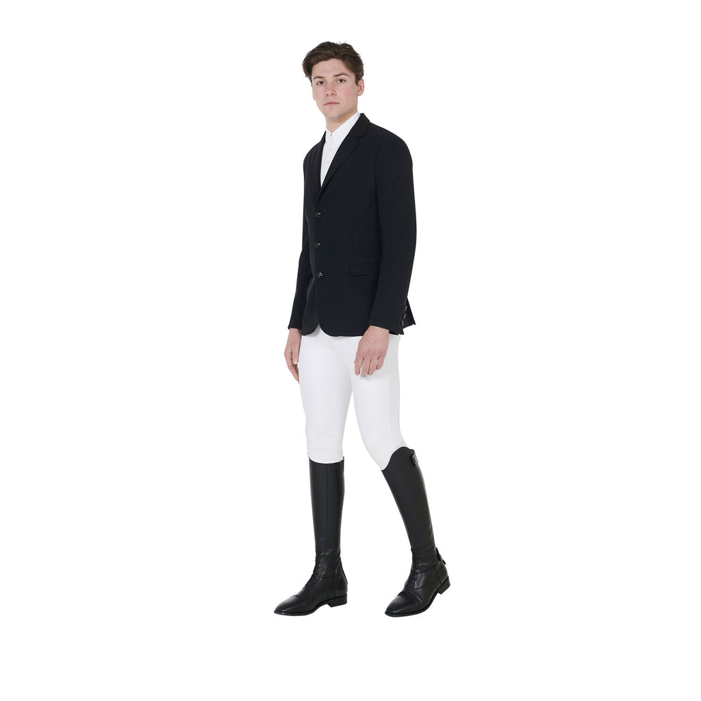 Men's competition jacket with three buttons