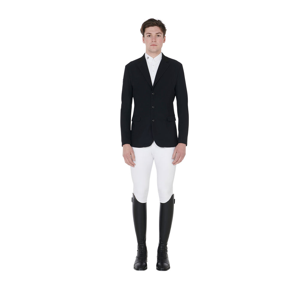 Men's competition jacket with three buttons