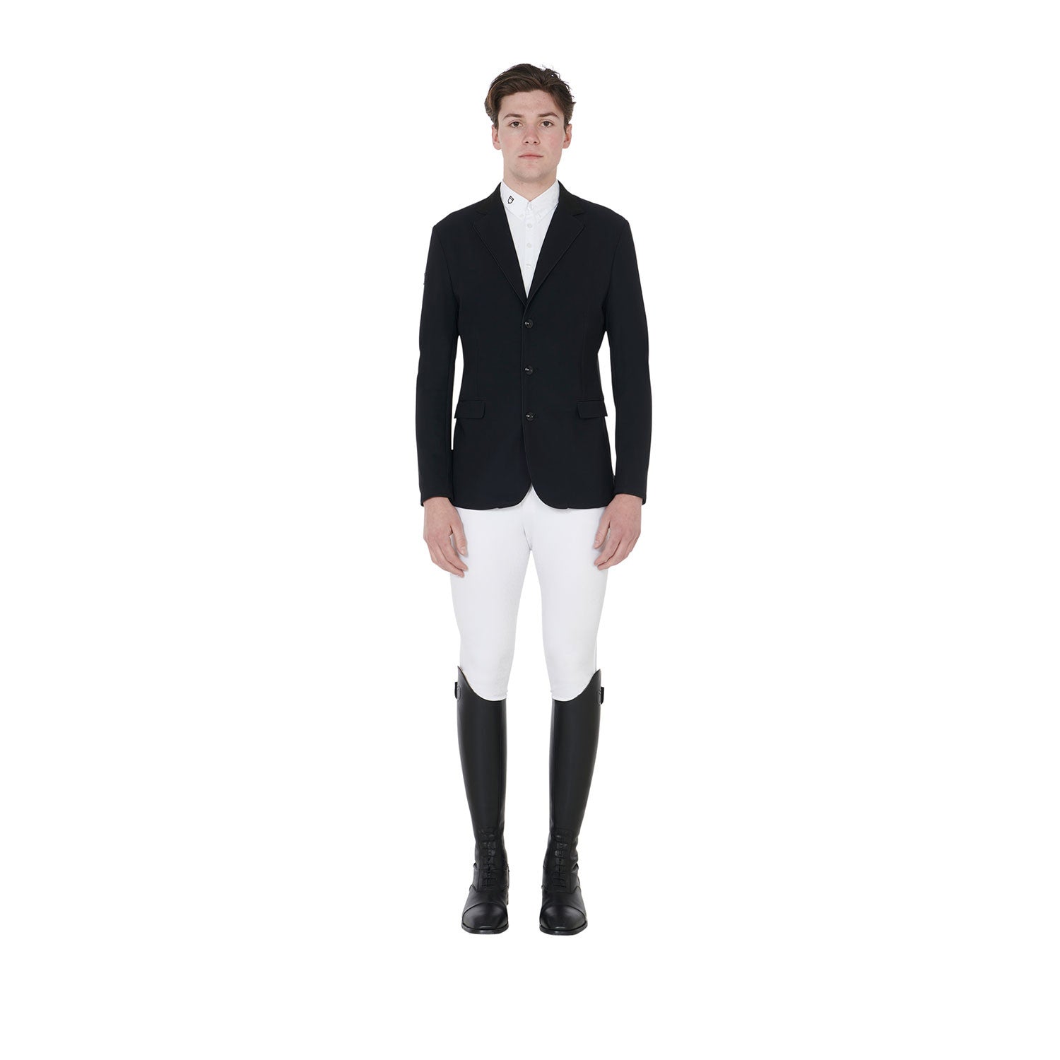 Men's competition jacket with three buttons