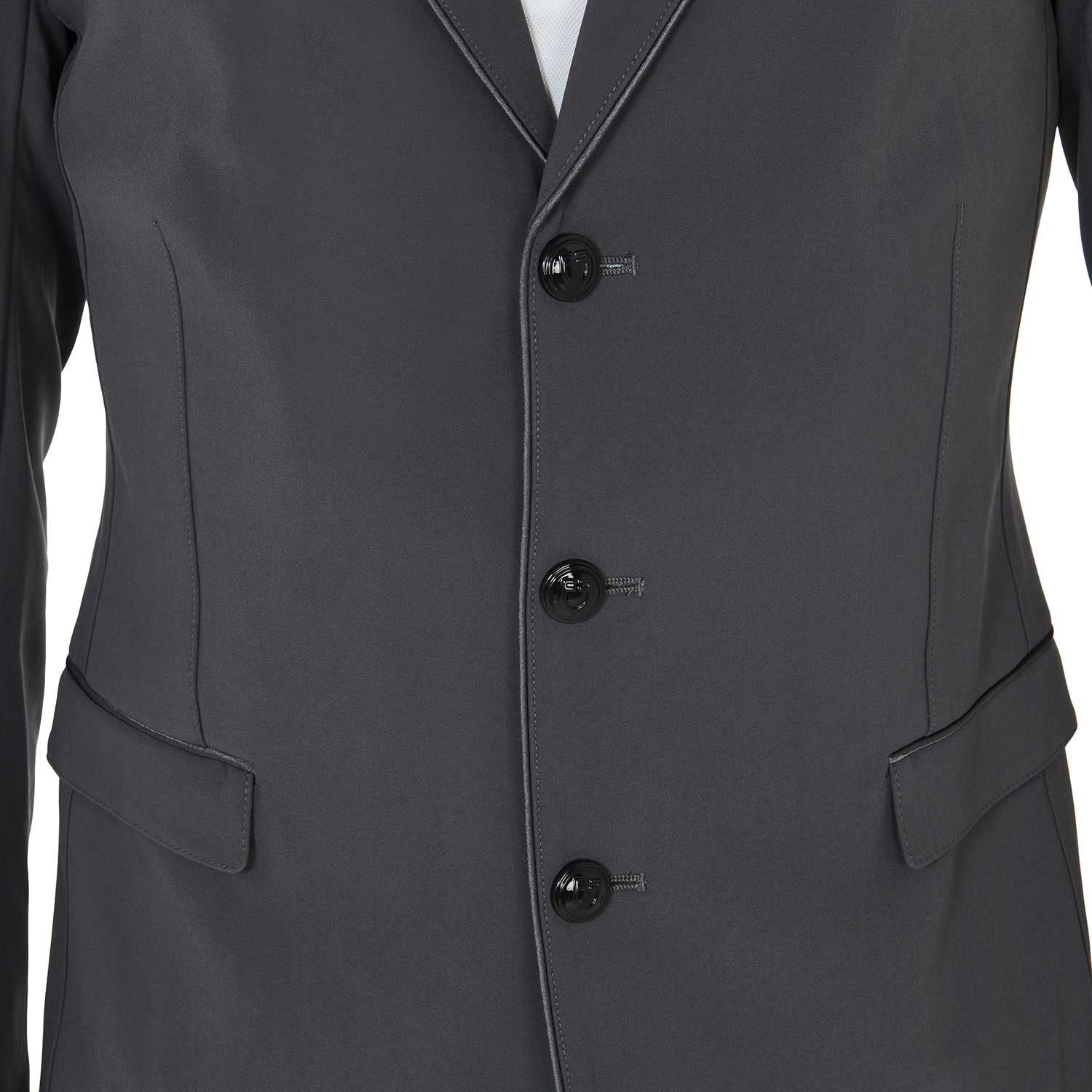 Men's competition jacket with three buttons