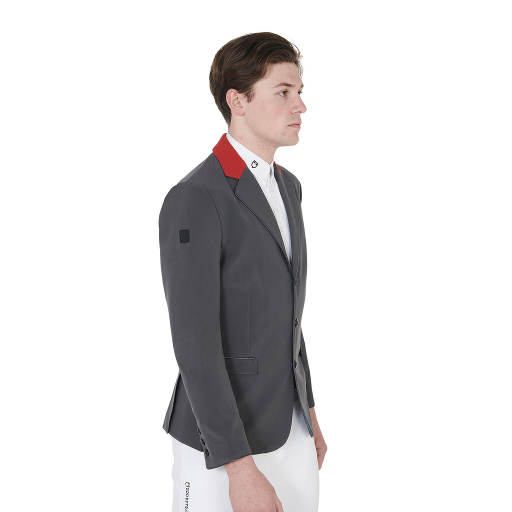 Men's competition jacket with three buttons