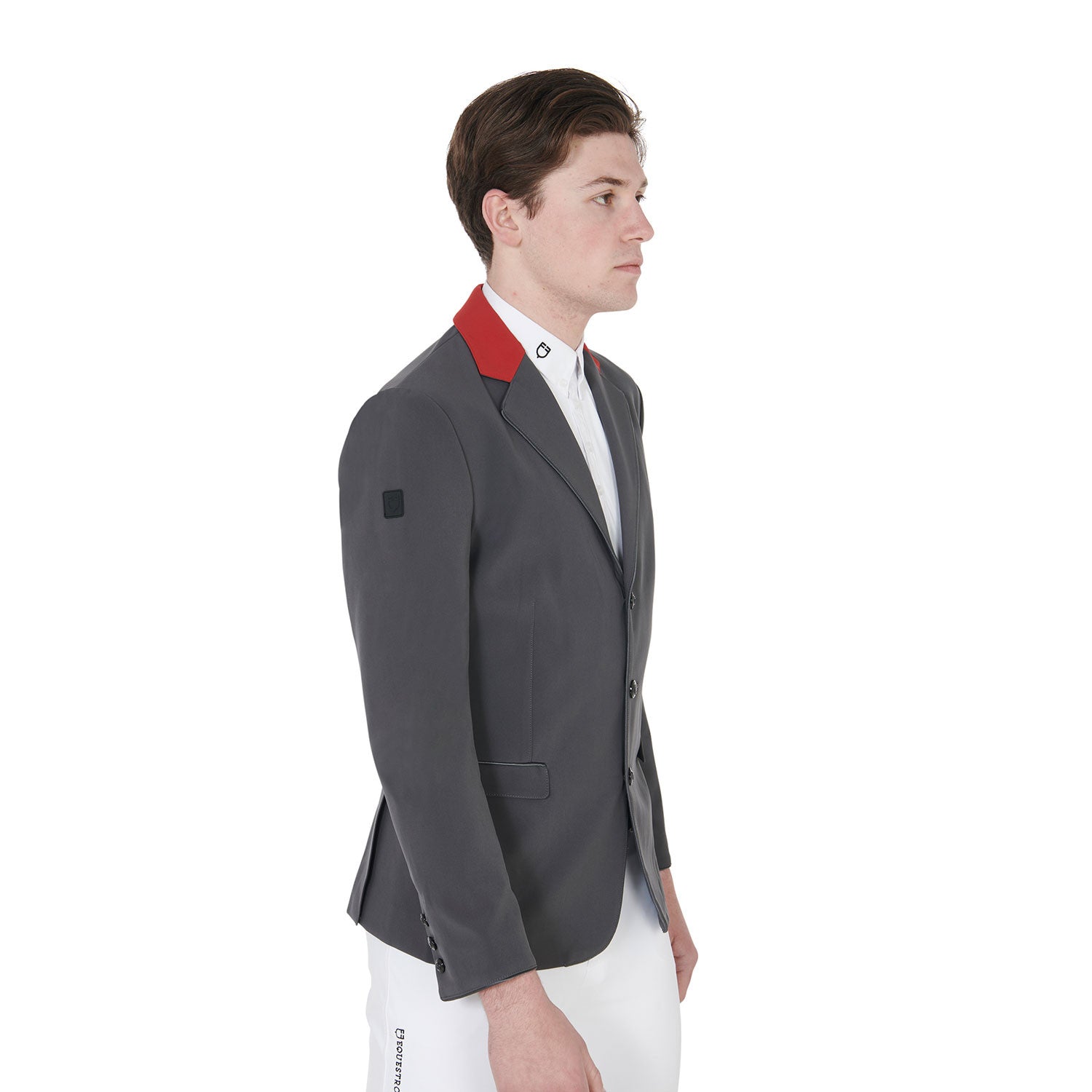 Men's competition jacket with three buttons
