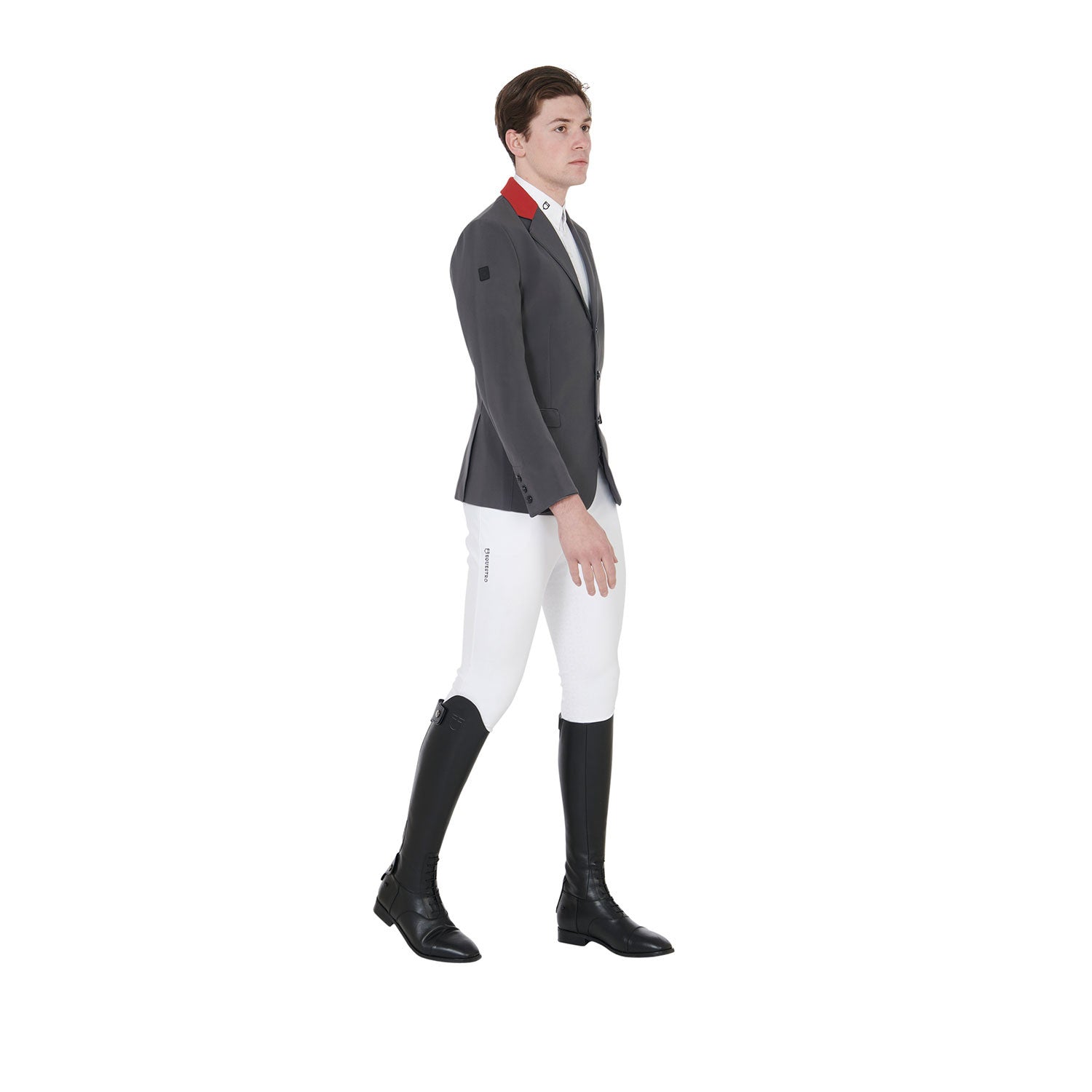 Men's competition jacket with three buttons
