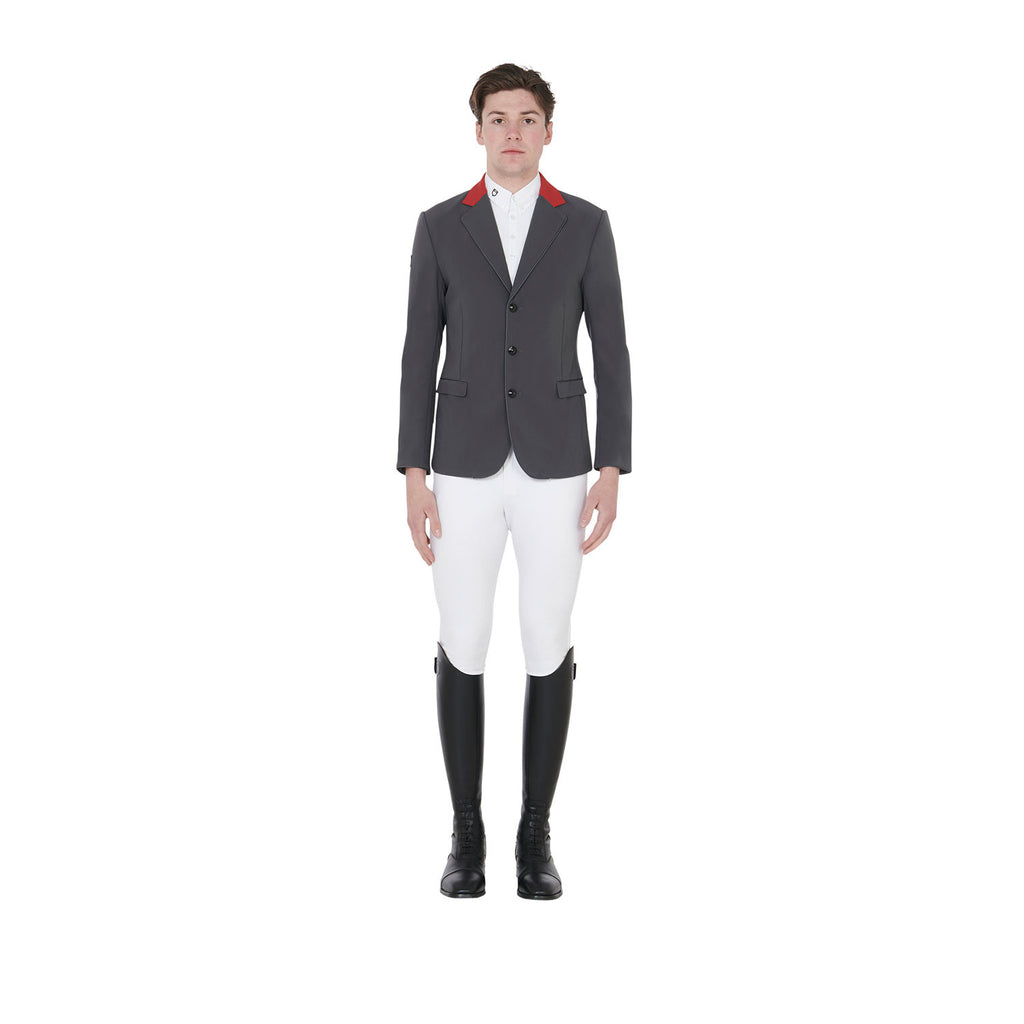 Men's competition jacket with three buttons