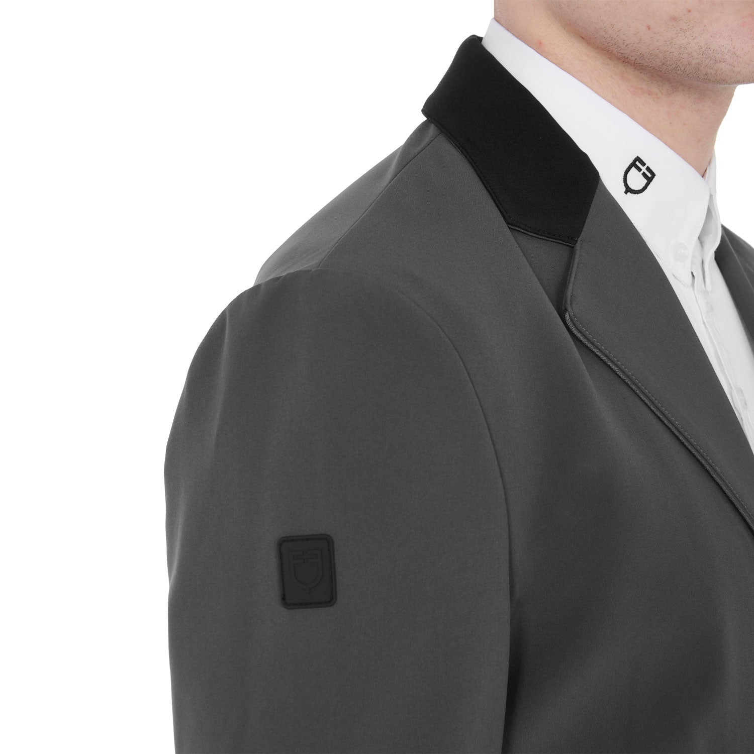 Men's competition jacket with three buttons