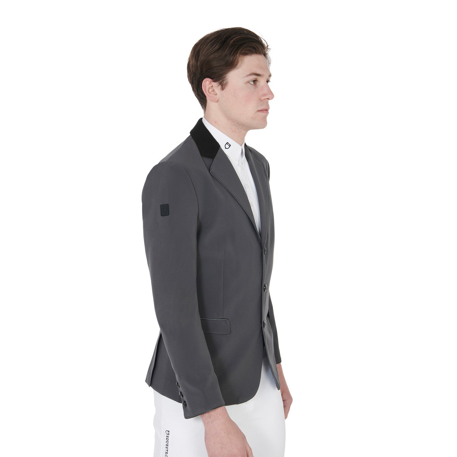 Men's competition jacket with three buttons