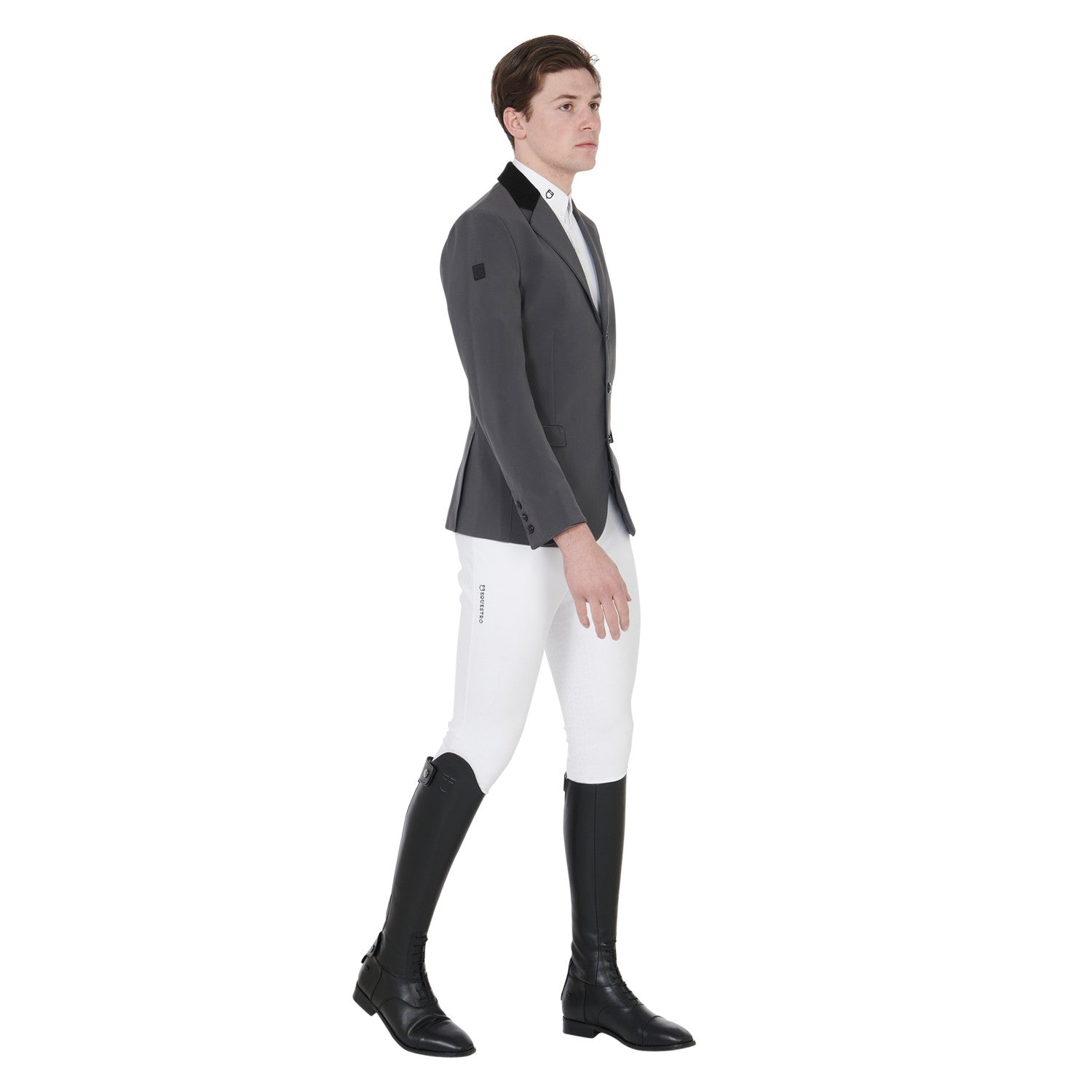 Men's competition jacket with three buttons