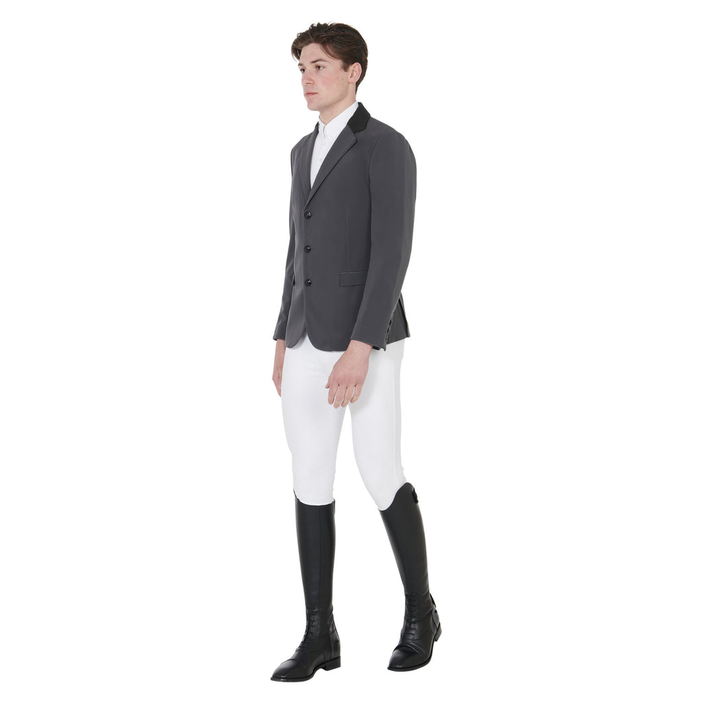 Men's competition jacket with three buttons