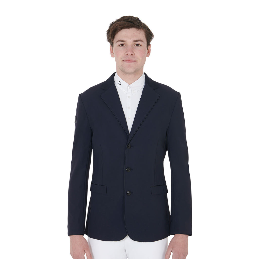 Men's competition jacket with three buttons