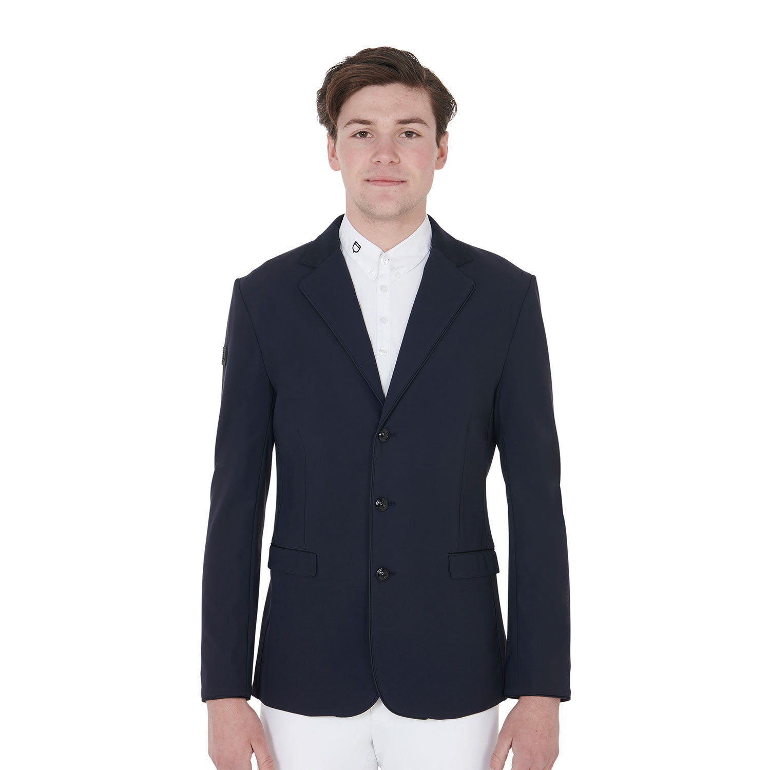 Men's competition jacket with three buttons