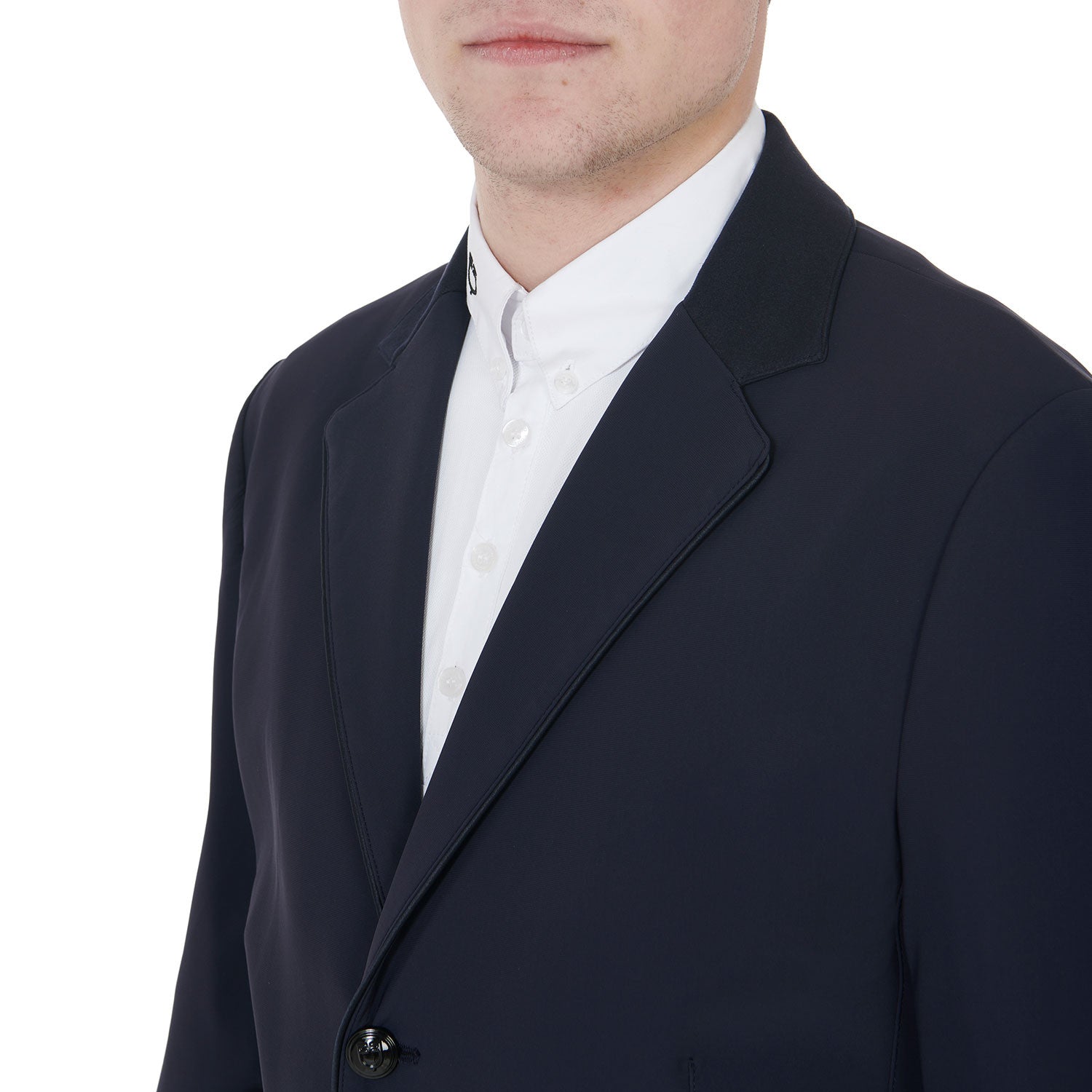 Men's competition jacket with three buttons