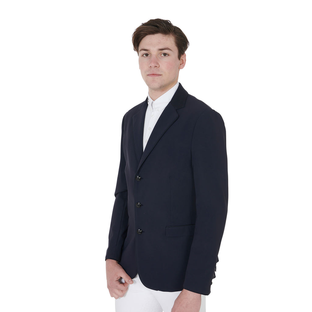 Men's competition jacket with three buttons