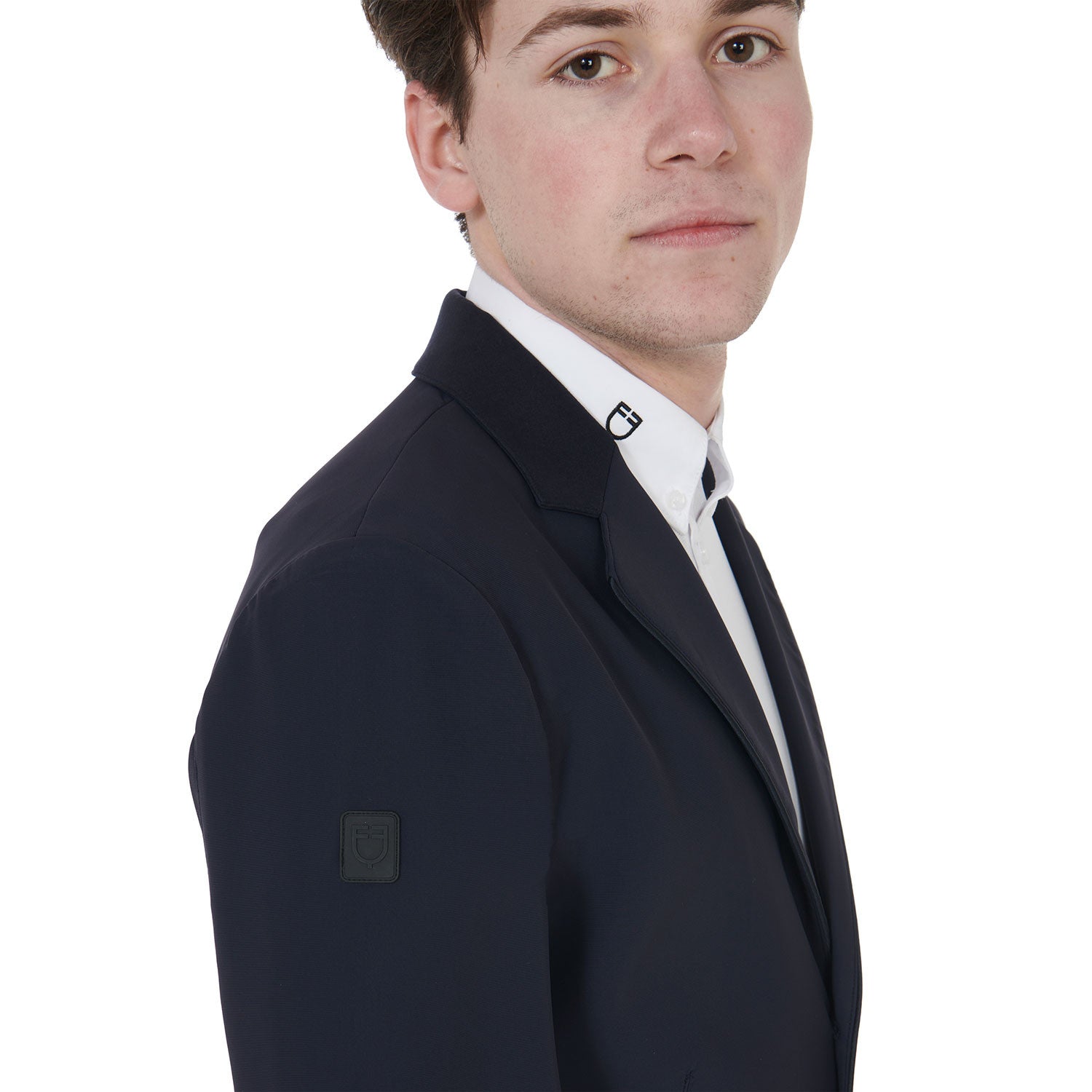 Men's competition jacket with three buttons