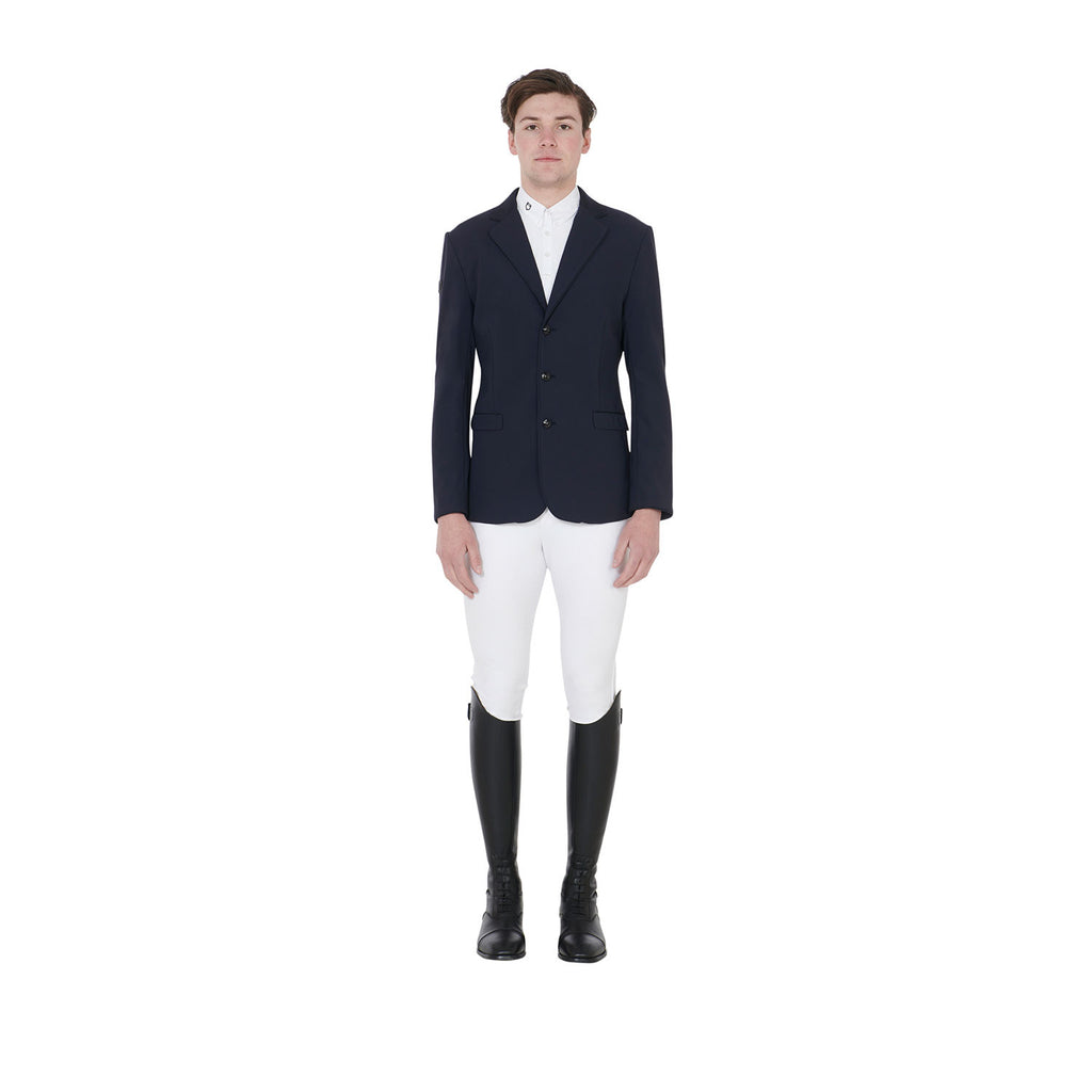 Men's competition jacket with three buttons