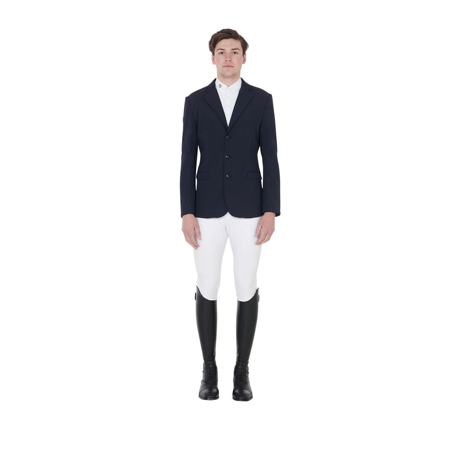 Men's competition jacket with three buttons