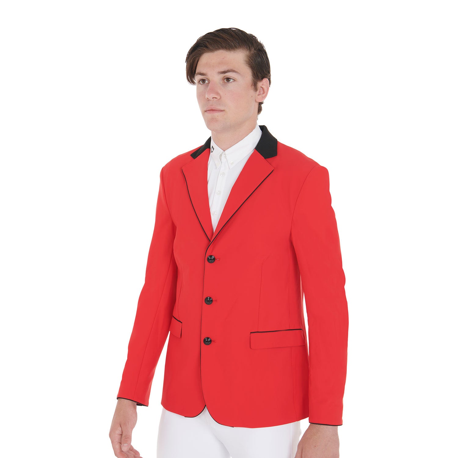 Men's competition jacket with three buttons