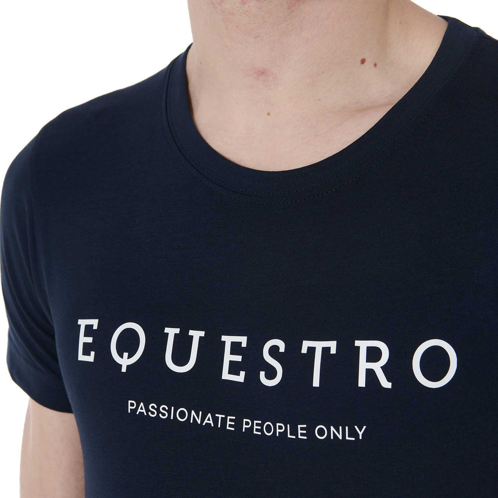 Men's slim fit t-shirt with contrasting writing