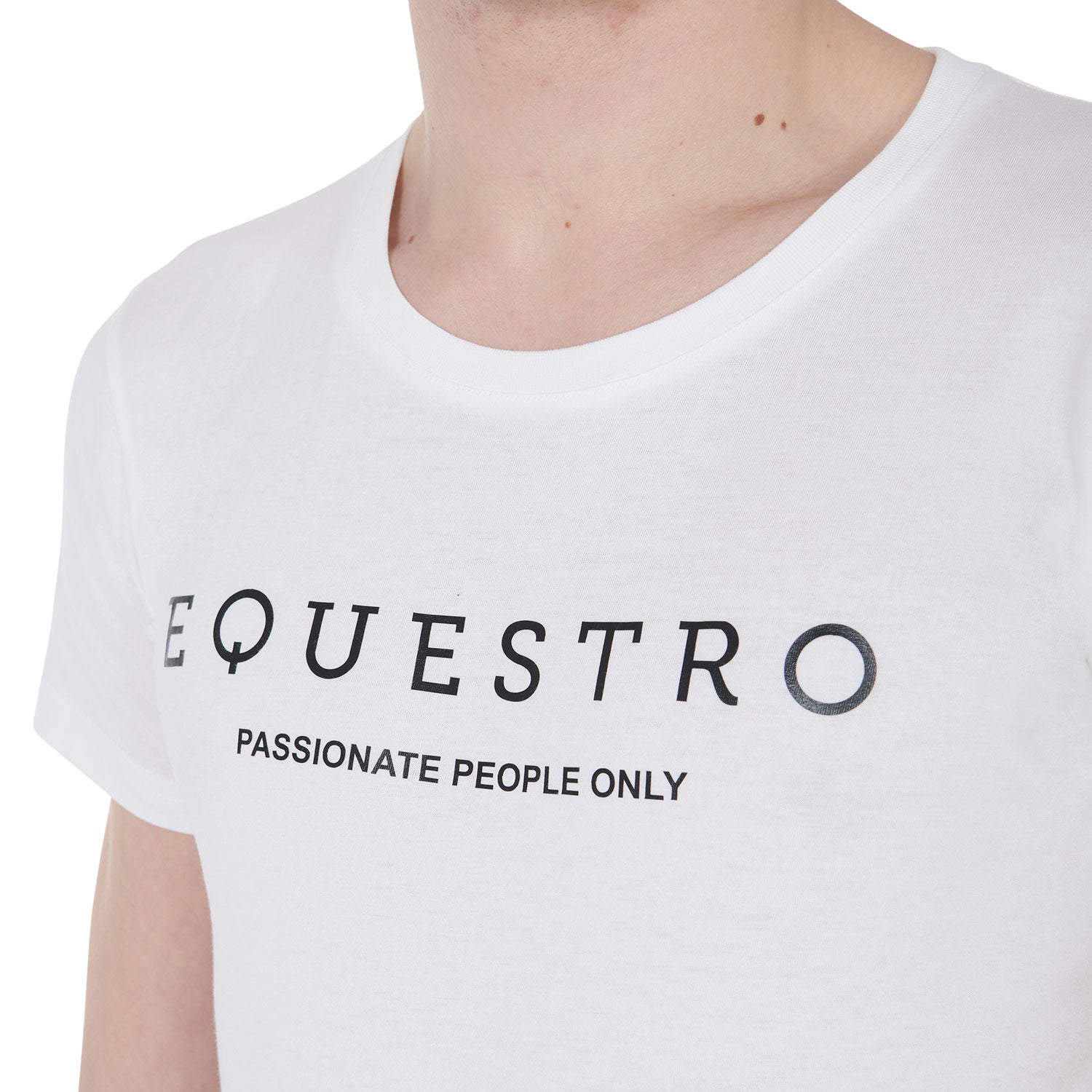 Men's slim fit t-shirt with contrasting writing