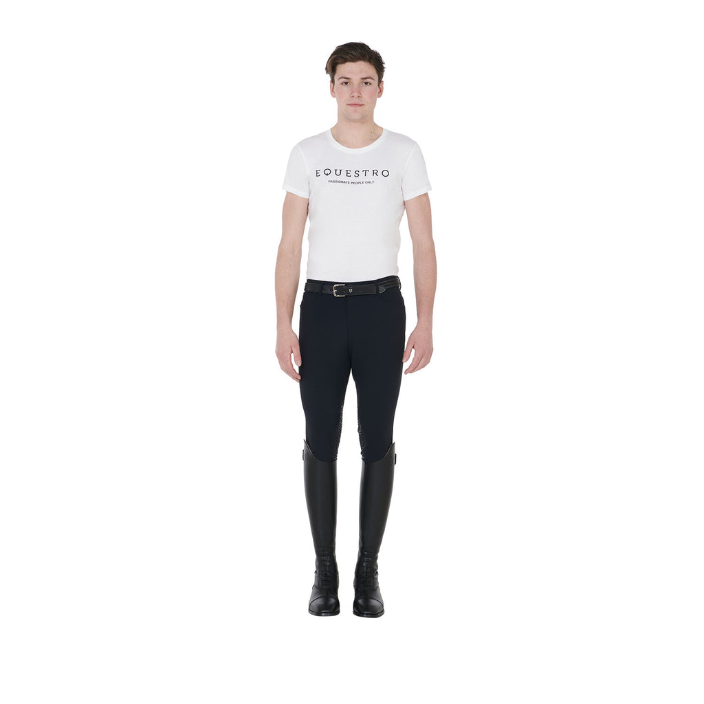Men's slim fit t-shirt with contrasting writing